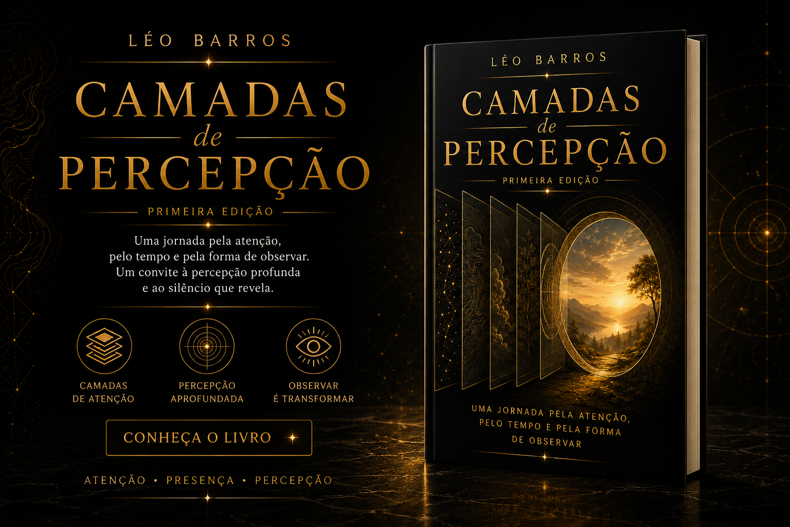 Capa do livro Camadas de Percepção