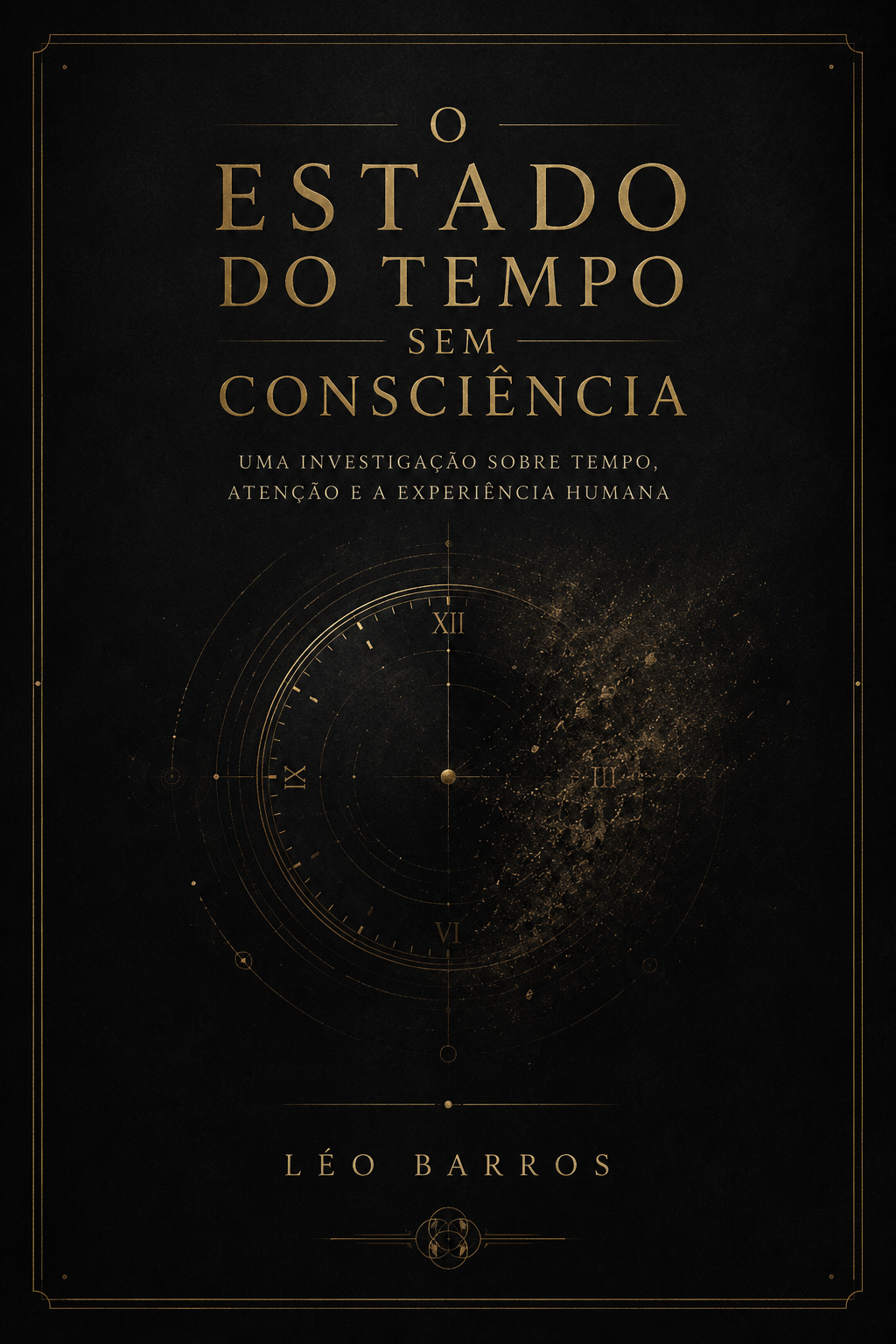 Capa do livro O Estado do Tempo sem Consciência