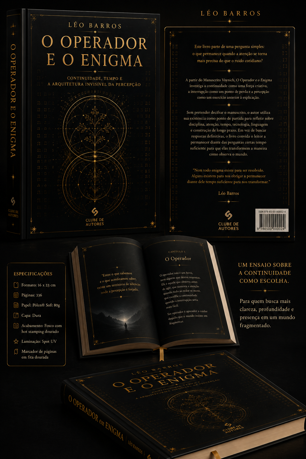 Capa de O Operador e o Enigma